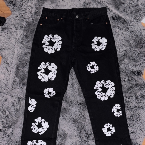 Levi x Denim Tears Black Jeans - Picture 1 of 6